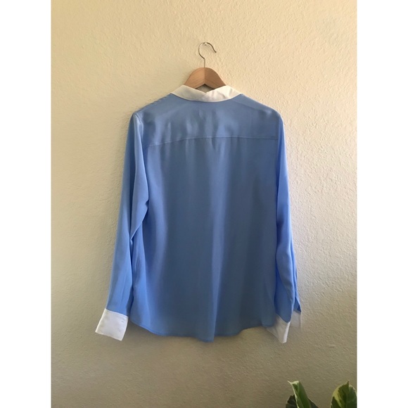 J. Crew Silk Button Down Shirt - Picture 2 of 4